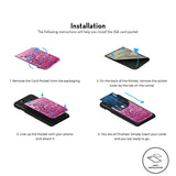iFab Stick-On ID, Credit Card Wallet Phone Case for iPhone, Android Smartphones Phone Case - Tophatter Daily Deals