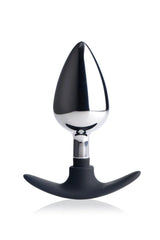 Dark Invader Metal and Silicone Weighted Large Anal Plug > Anal Range > Butt Plugs - Tophatter Daily Deals