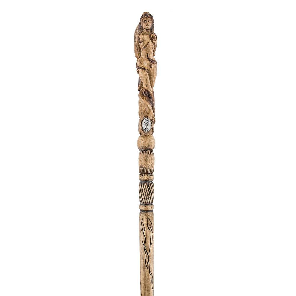 Ships Lady Figurehead - Intricate Detail Handcarved Cane Hand Carved Artisan - Tophatter Daily Deals