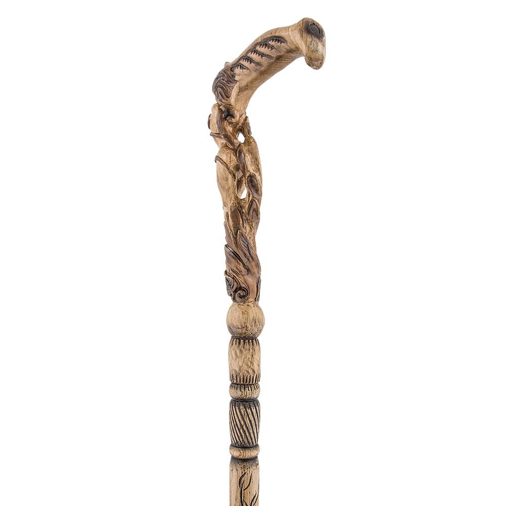 Ships Lady Figurehead - Intricate Detail Handcarved Cane Hand Carved Artisan - Tophatter Daily Deals