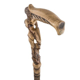 Ships Lady Figurehead - Intricate Detail Handcarved Cane Hand Carved Artisan - Tophatter Daily Deals