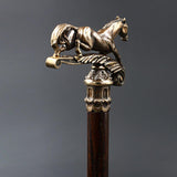 Majestic Victorian Horse: Elegantly Artisan Intricate Cane Hand Carved Artisan - Tophatter Daily Deals