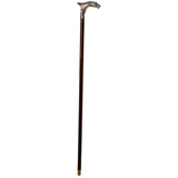 Victorian Wolf: Artisan Intricate Detail Brass Design Cane Hand Carved Artisan - Tophatter Daily Deals