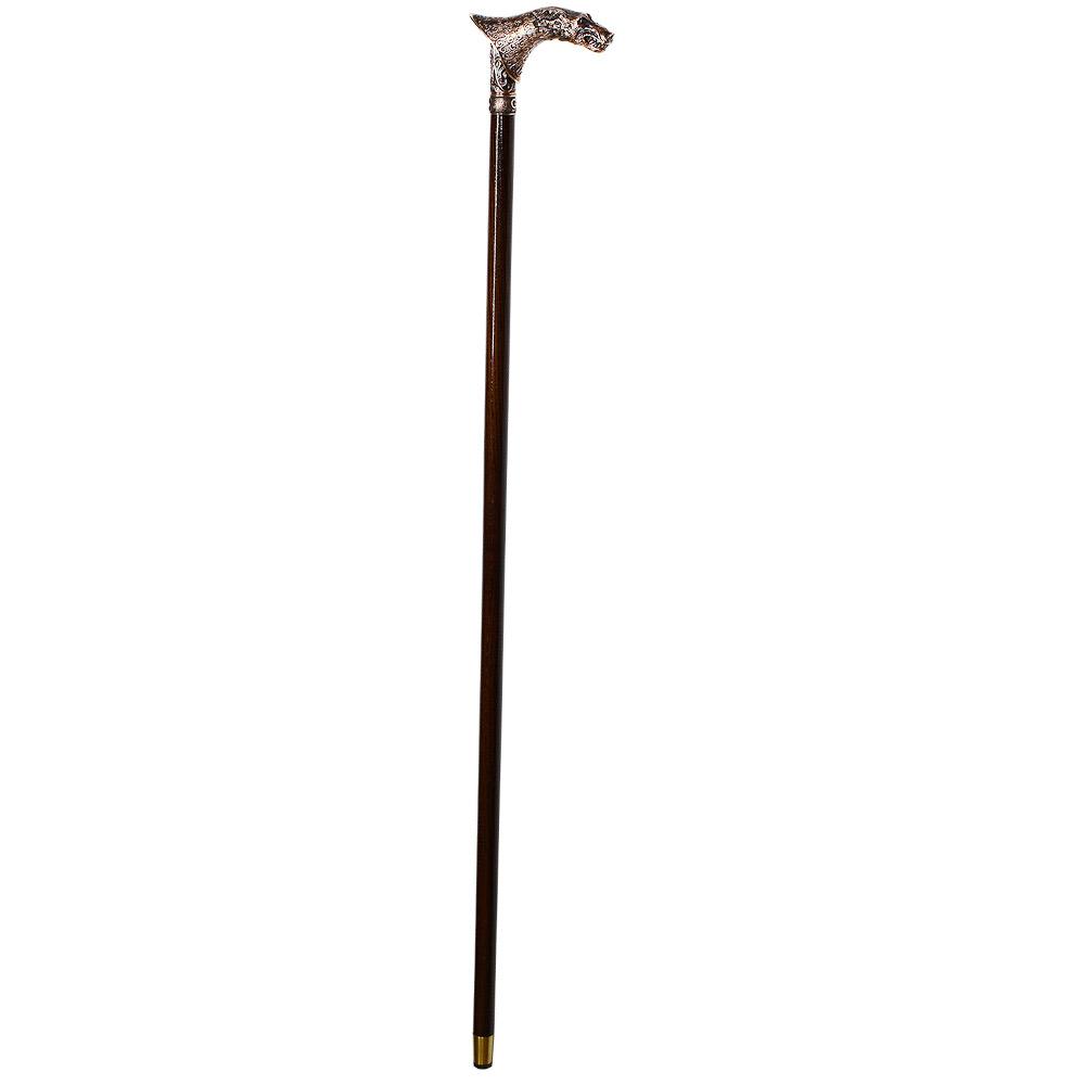 Victorian Wolf: Artisan Intricate Detail Brass Design Cane Hand Carved Artisan - Tophatter Daily Deals