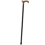 Handcarved Celtic Art : Oak Wood Cane Derby Handle Hand Carved Artisan - Tophatter Daily Deals