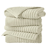 Luxury Combed Cotton Bath Towel Set - Karina Collection Bath Towel (Pack of 4) Sage Green Bath - Tophatter Daily Deals