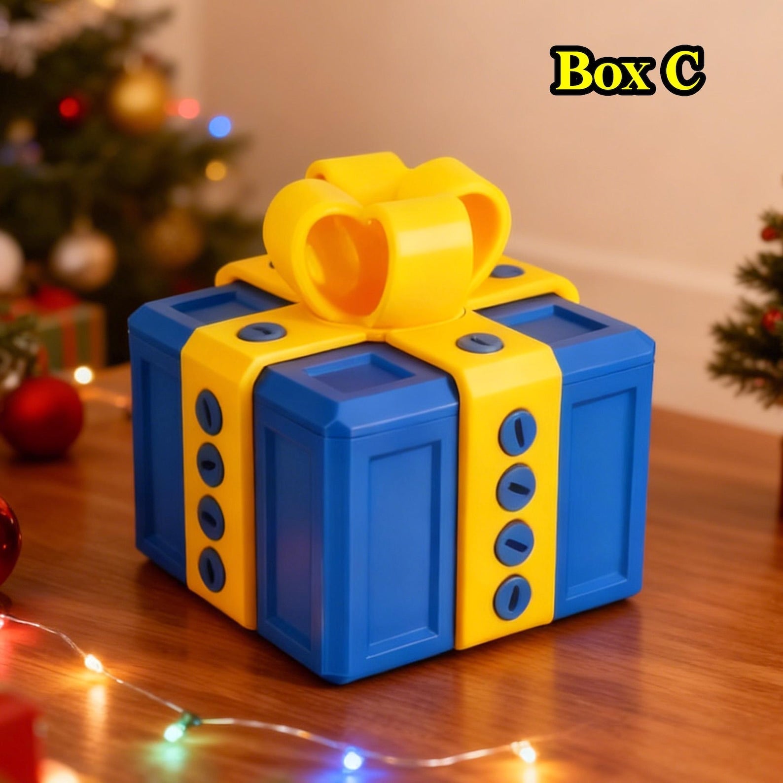 The Annoying Present with Middle Finger in A Box Gift Box with Screws Prank Surprise Pop-Up Novelty Funny Gifts for Adult Toys Box C 8x8x10cm - Tophatter Daily Deals