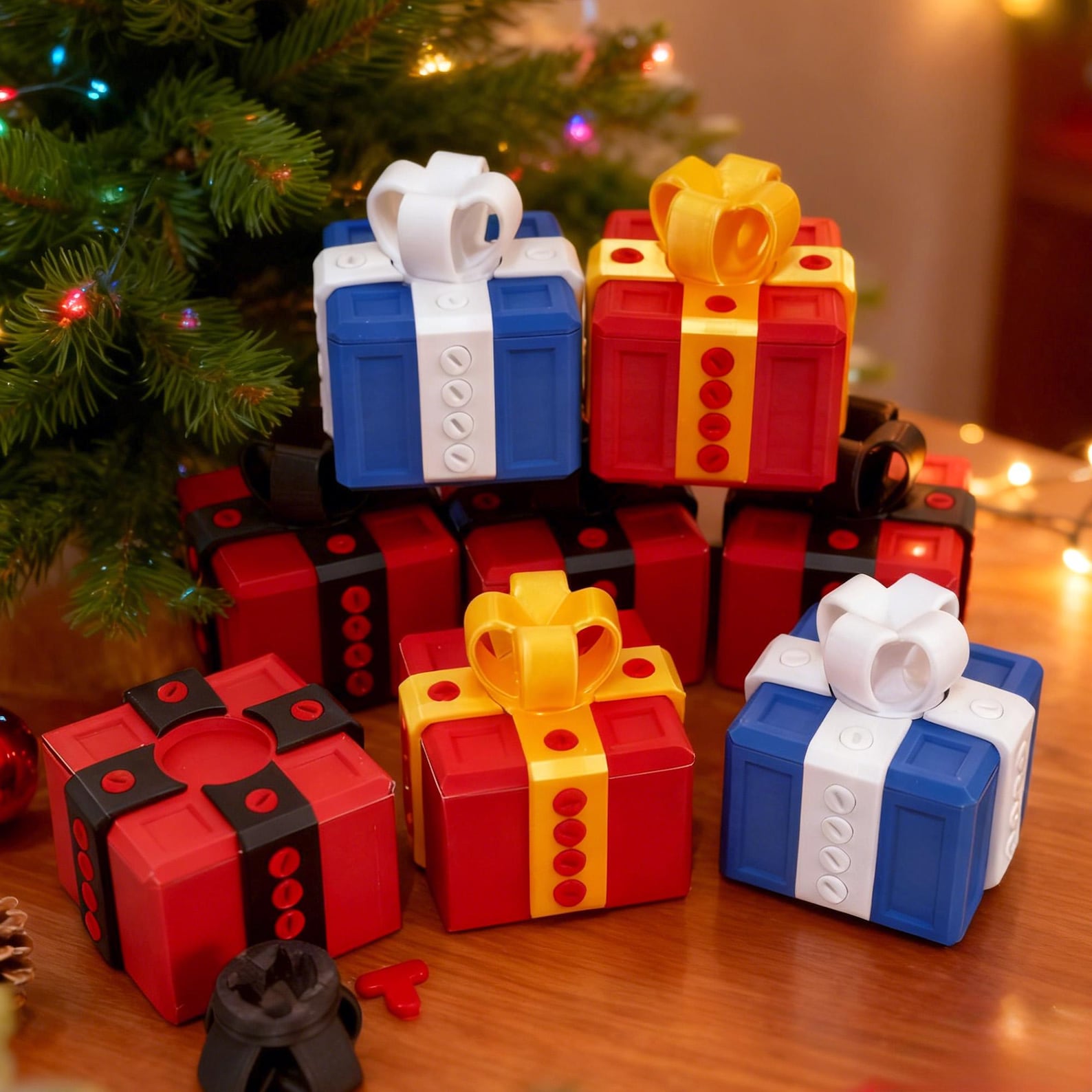 The Annoying Present with Middle Finger in A Box Gift Box with Screws Prank Surprise Pop-Up Novelty Funny Gifts for Adult Toys - Tophatter Daily Deals