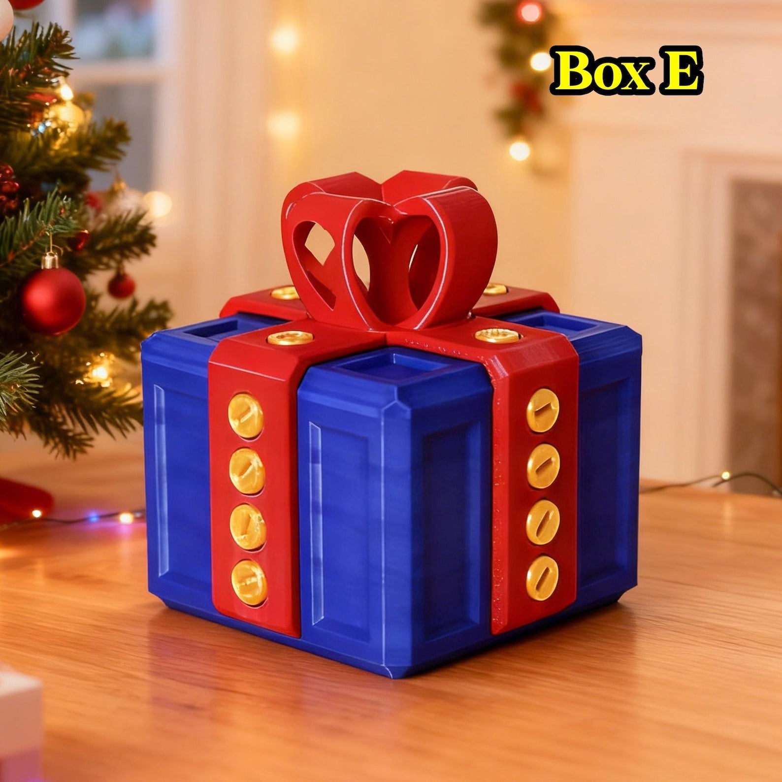 The Annoying Present with Middle Finger in A Box Gift Box with Screws Prank Surprise Pop-Up Novelty Funny Gifts for Adult Toys Box E 8x8x10cm - Tophatter Daily Deals