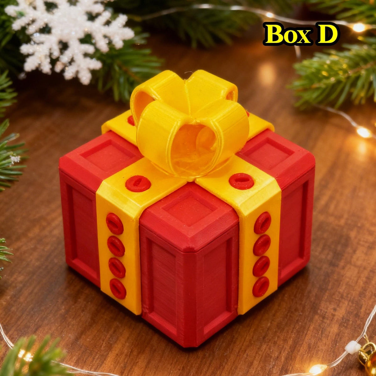 The Annoying Present with Middle Finger in A Box Gift Box with Screws Prank Surprise Pop-Up Novelty Funny Gifts for Adult Toys Box D 8x8x10cm - Tophatter Daily Deals