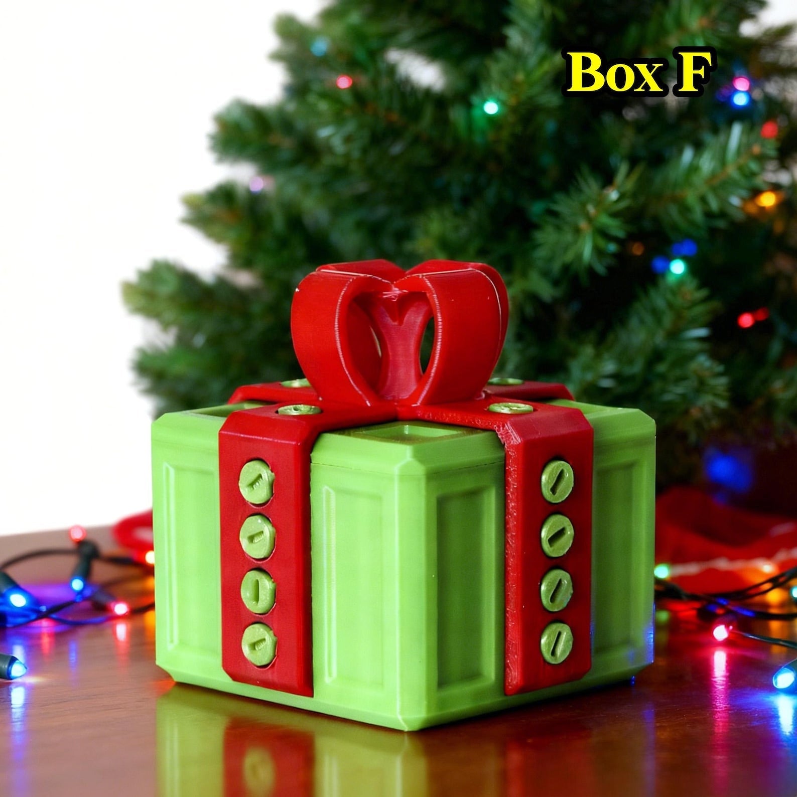The Annoying Present with Middle Finger in A Box Gift Box with Screws Prank Surprise Pop-Up Novelty Funny Gifts for Adult Toys Box F 8x8x10cm - Tophatter Daily Deals