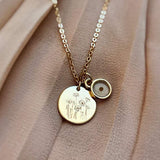 Poppy Necklace with Mustard Seed Necklaces - Tophatter Daily Deals