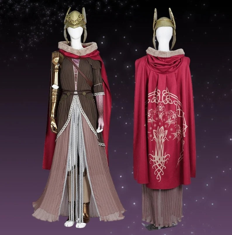 E ring Queen Marika Malenia Blade of Miquella the Eternal Cosplay Costume Costume - Tophatter Daily Deals