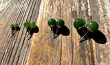 Canadian Jade Round Stud Earrings Earrings - Tophatter Daily Deals