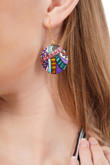 Beachy Boho Clay Necklace & Earrings Set Necklaces - Tophatter Daily Deals