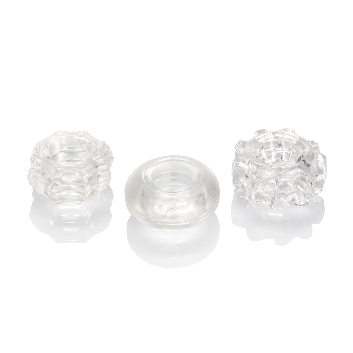 Reversible Ring Set – Stretchy Durable Erection Enhancers 3-Piece Set > Cock Ring > Sets - Tophatter Daily Deals