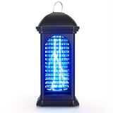 Portable Electric Bug Zapper – Indoor/Outdoor Mosquito & Fly Killer Trap Black Household Appliances - Tophatter Daily Deals