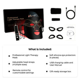 Red Light Therapy Mask Portable Anti Aging Travel 2025 - Tophatter Daily Deals