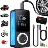 Tire Inflator Portable Digital Pump With Auto Shutoff - Tophatter Daily Deals