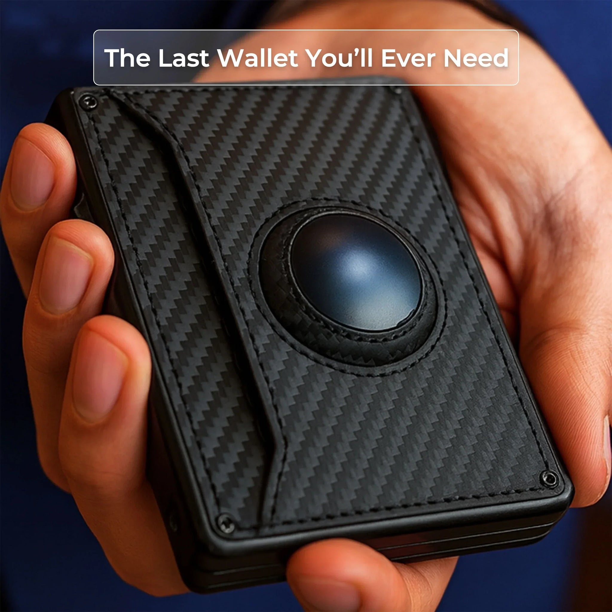 AirTag Wallet Leather Slim RFID Blocking Wallet - Tophatter Daily Deals