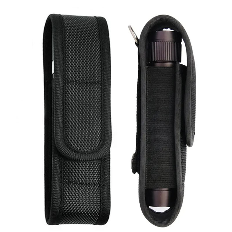 Tactical Pouch Compact Water Resistant Flashlight Holder - Tophatter Daily Deals