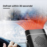 Portable Car Heater Quick Heat 30s Compact Warmth Comfort - Tophatter Daily Deals