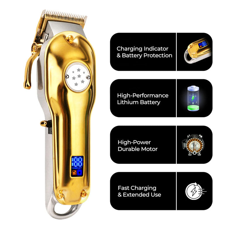 Trimmer Set Cordless Professional All In One Grooming - Tophatter Daily Deals