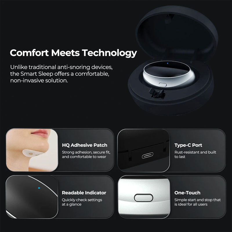 Anti Snore Device Chin Clip Sleep Aid For Quiet Nights - Tophatter Daily Deals