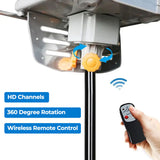 Outdoor HD TV Antenna 990 Mile Range Rotatable Mast - Tophatter Daily Deals