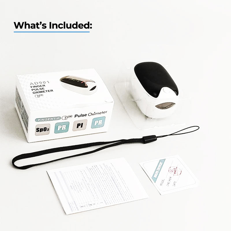 Pulse Oximeter Fingertip Noninvasive Accurate Readings - Tophatter Daily Deals