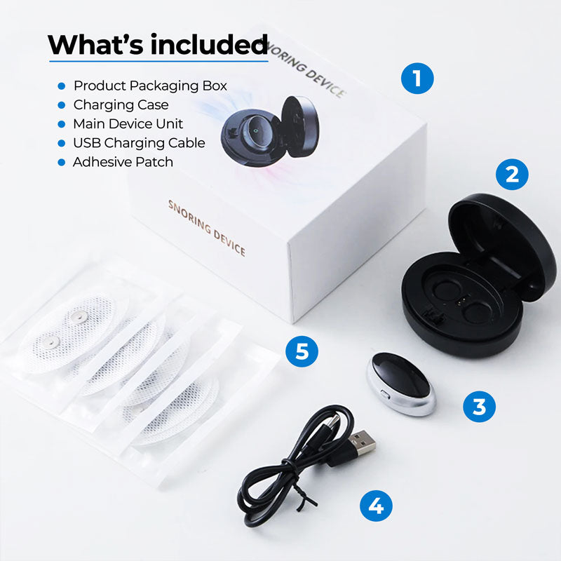 Anti Snore Device Chin Clip Sleep Aid For Quiet Nights - Tophatter Daily Deals