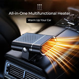 Portable Car Heater Quick Heat 30s Compact Warmth Comfort - Tophatter Daily Deals