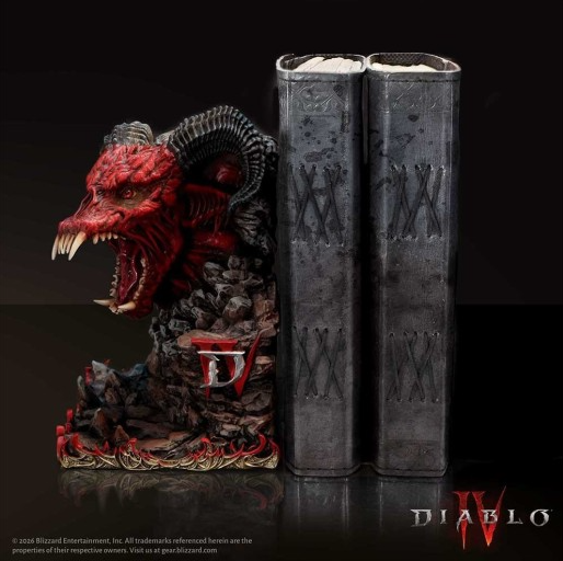 Diablo IV - Minion of Hell Bookend Bookend - Tophatter Daily Deals