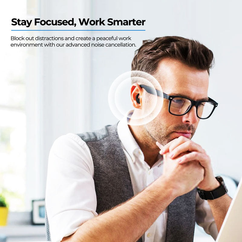Noise Cancelling Silicone Earplugs Reusable Sleep Aid - Tophatter Daily Deals