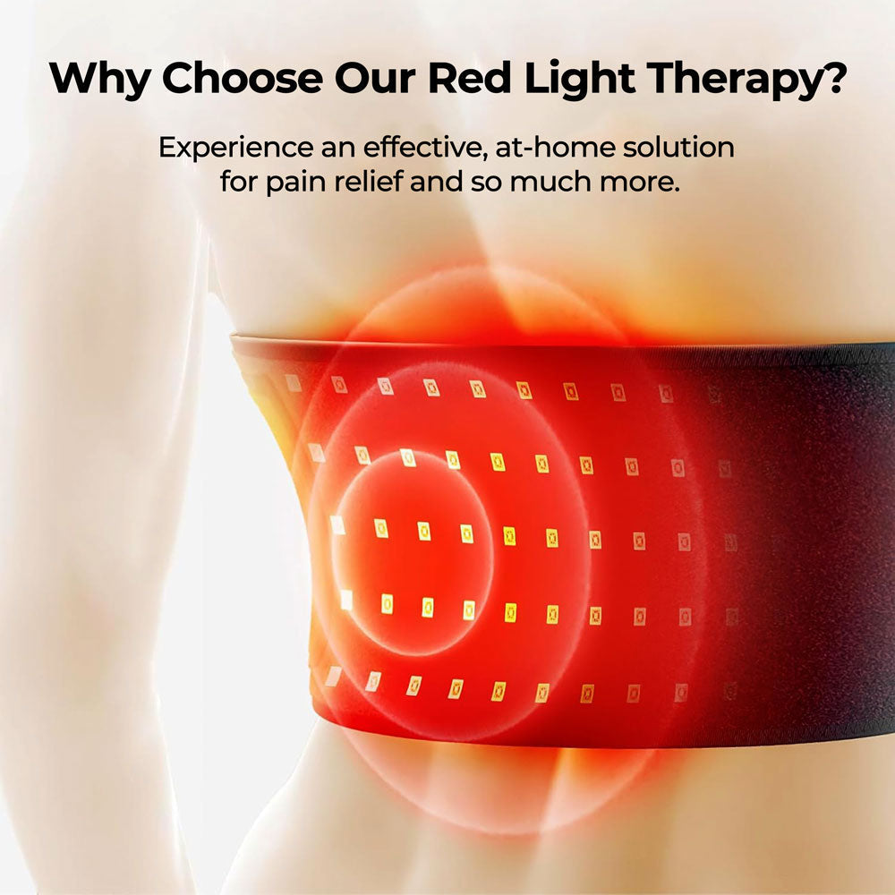 Infrared Light Therapy Belt Portable Pain Relief 2025 - Tophatter Daily Deals