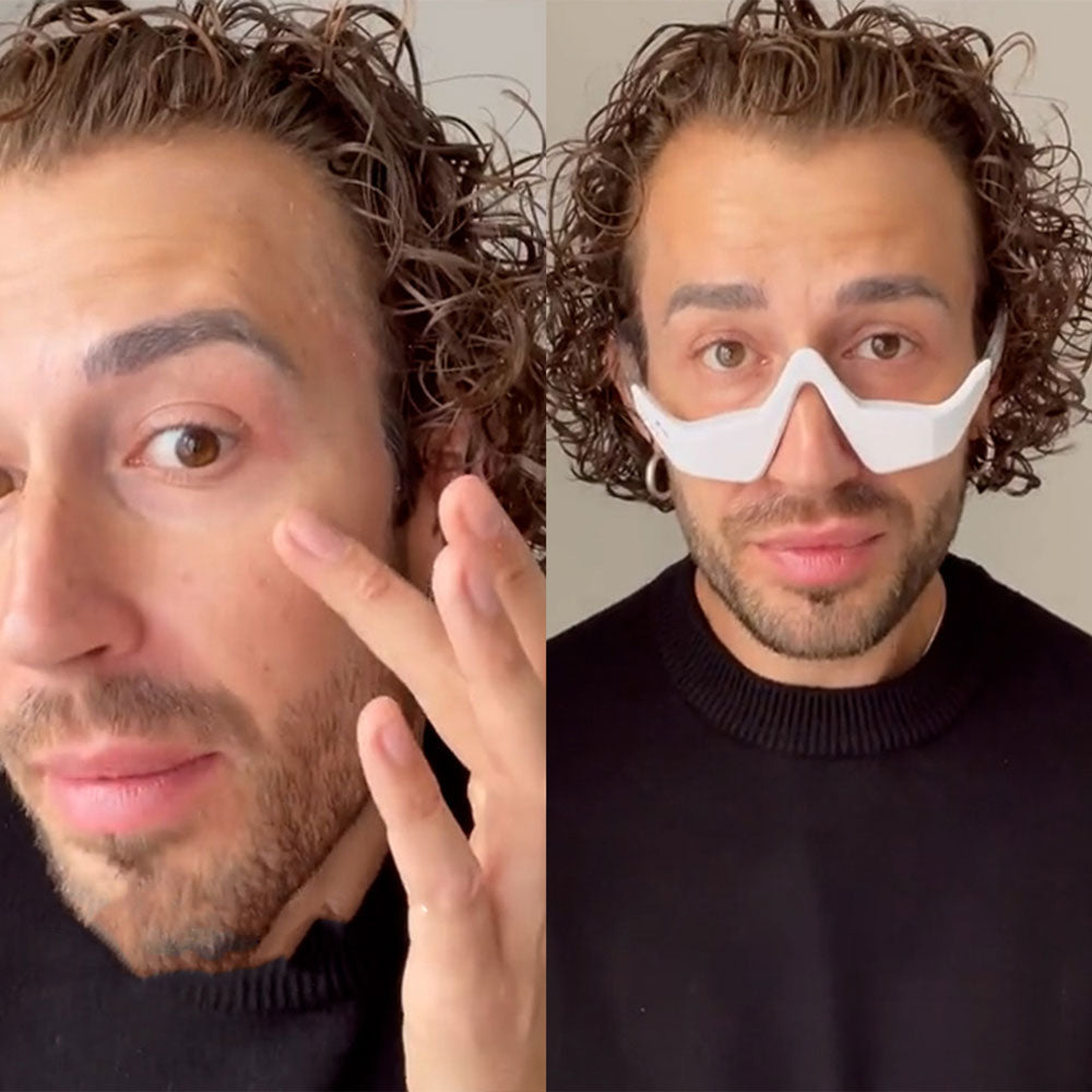 Infrared Under Eye Red Light Mask Brighten And Smooth - Tophatter Daily Deals