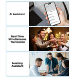 AI Translation Earbuds Real Time 144 Languages, Clear Calls - Tophatter Daily Deals