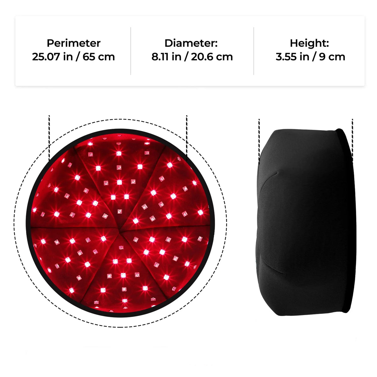 Red Light Therapy Cap Hair Growth Helmet Pain Free At Home - Tophatter Daily Deals