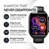 All In One Health Monitoring Smartwatch Durable Affordable - Tophatter Daily Deals