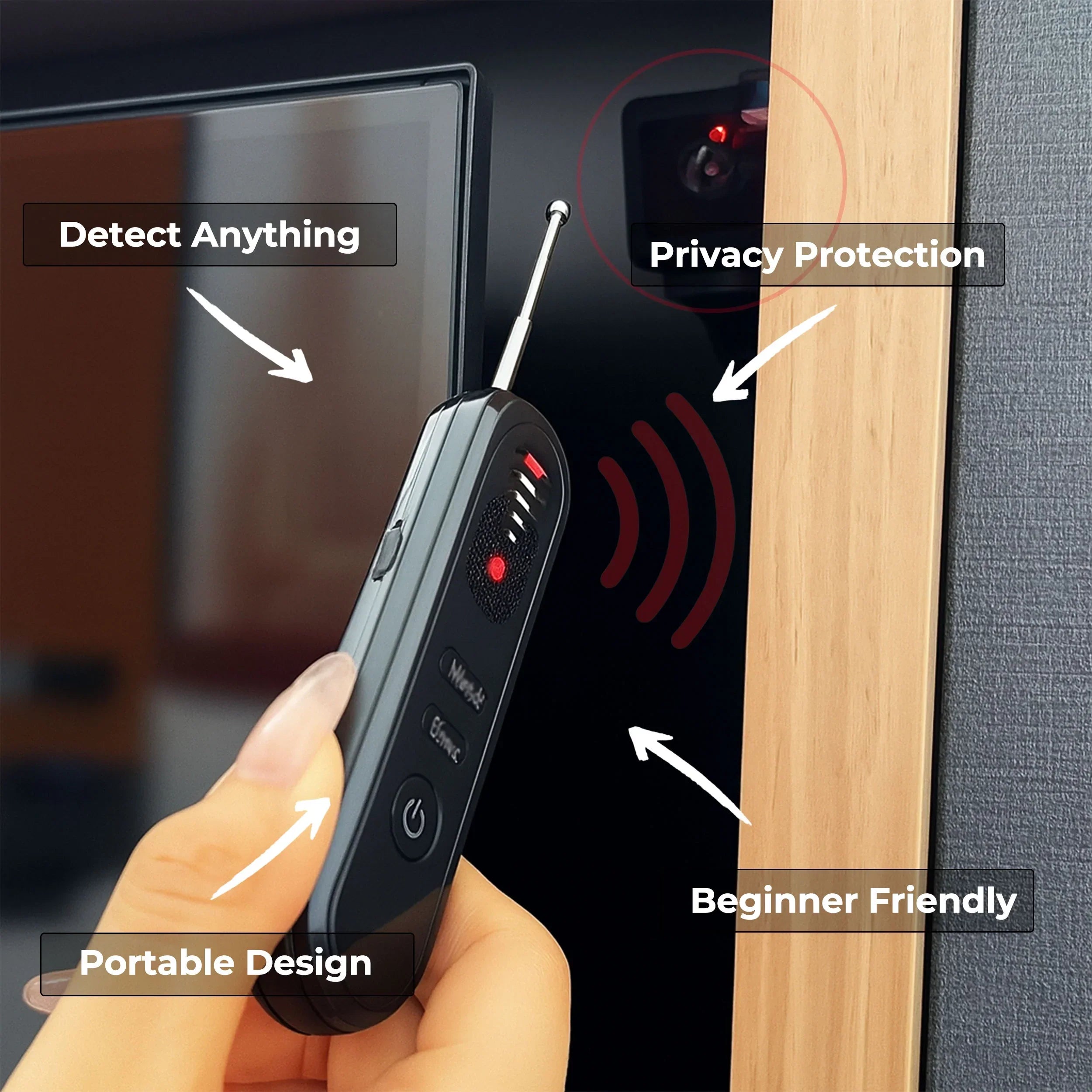 Smart Camera GPS Detector Compact Privacy Protector - Tophatter Daily Deals