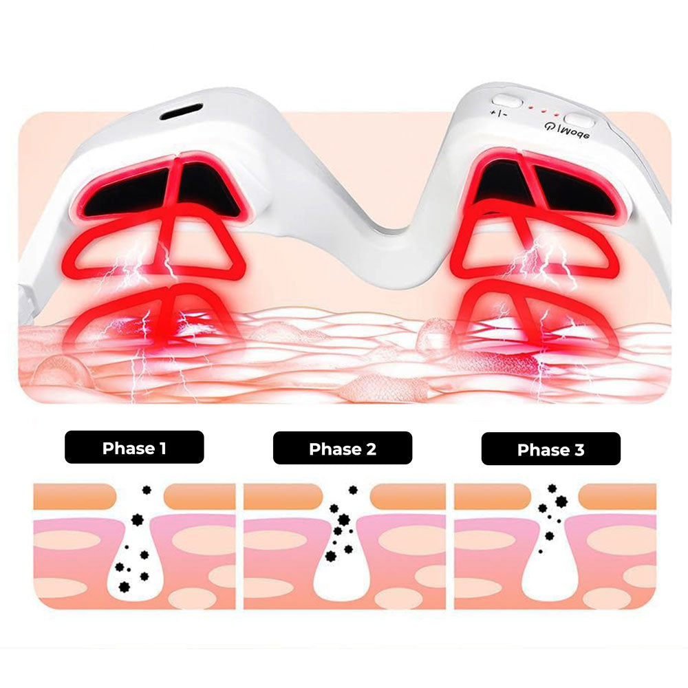 Infrared Under Eye Red Light Mask Brighten And Smooth - Tophatter Daily Deals