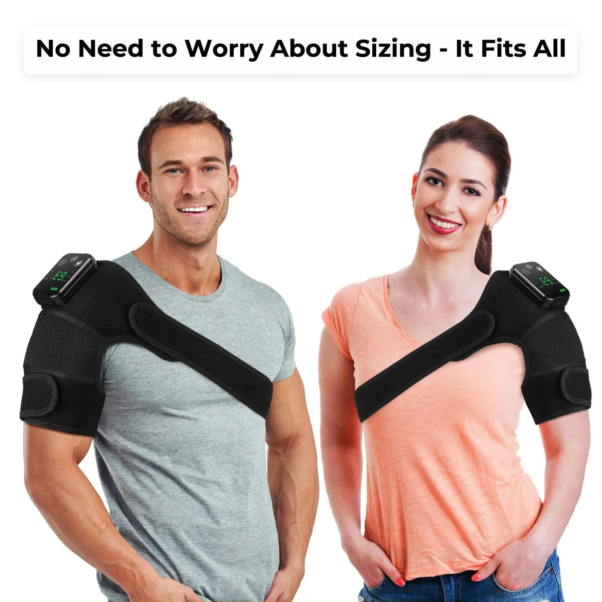 Wireless Heated Massager 3 In 1 Knee Elbow Shoulder - Tophatter Daily Deals