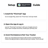 GPS Airtag Tracker Compact Iphone Android No Subscription - Tophatter Daily Deals