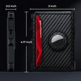 AirTag Wallet Leather Slim RFID Blocking Wallet - Tophatter Daily Deals