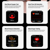 Blood Glucose Monitoring Smartwatch With Activity Tracking - Tophatter Daily Deals