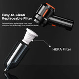 Cordless Car Vacuum Cleaner Handheld Compact Strong Suction - Tophatter Daily Deals