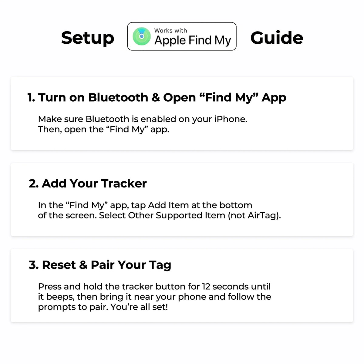 GPS Airtag Tracker Compact Iphone Android No Subscription - Tophatter Daily Deals