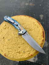 Zero Tolerance 0450 - Lightning Strike Finish - St. Nick's Custom Anodization Knives - Tophatter Daily Deals