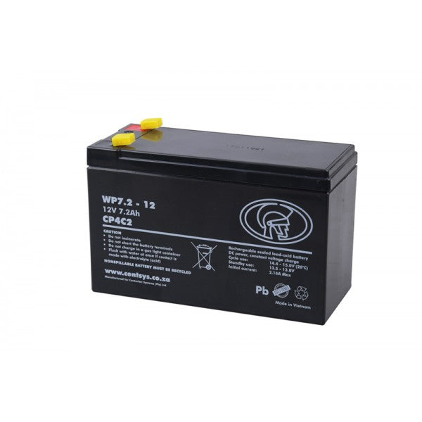 CENTURION RECHARGEABLE BATTERY - 12V 7.2AH - Tophatter's Army Deals AUTOMATION - Tophatter Daily Deals