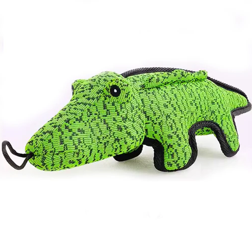 Indestructible Dog Toy Bear Interactive Heavy Chewers Crocodile - Tophatter Daily Deals